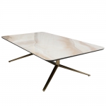 Bàn sofa Mondrian mặt gốm
