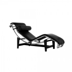 Ghế thư giãn Le Corbusier Chaise màu đen