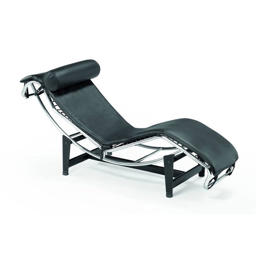 Ghế thư giãn Le Corbusier Chaise màu đen